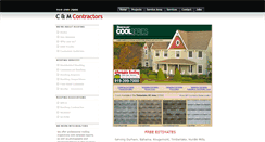 Desktop Screenshot of cmroof.com